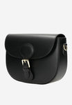 Wojas Black Leather Crossbody Bag | 80311-51