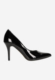 Wojas Black Patent Leather High Heels | 35090-31