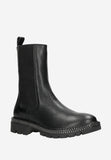 Wojas Black Leather Chelsea Boots | 5515951