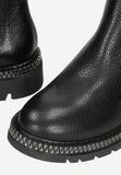 Wojas Black Leather Chelsea Boots | 5515951
