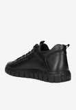 Wojas Black Leather Sneakers | 24066-71