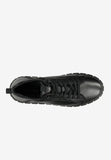 Wojas Black Leather Sneakers | 24066-71