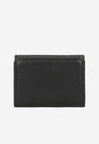 Wojas Black Leather Wallet with Red Interior | 91067-51