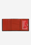 Wojas Black Leather Wallet with Red Interior | 91067-51