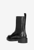 Wojas Black Loafers-inspired Insulated Leather Ankle Boots | 5518751