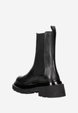 Wojas Black Leather Ankle Boots | 5515651