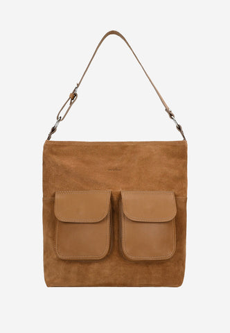 Wojas Brown Leather Crossbody Bag | 9819-72