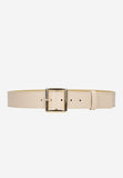 Wojas Women's 4 cm Beige Leather Belt | 93071-54