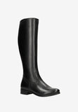 Wojas Black Insulated Leather Knee High Boots | 7101559