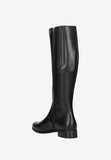 Wojas Black Insulated Leather Knee High Boots | 7101559
