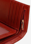 Wojas Red Embossed Leather Snap Wallet | 91059-35