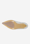 Wojas Silver Leather High Heels | 35093-59