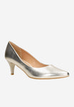 Wojas Golden Leather High Heels | 9276-58