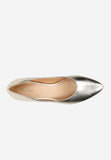 Wojas Golden Leather High Heels | 9276-58