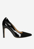Wojas Black Leather High Heels | 35118-71