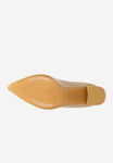 Wojas Dark Beige Leather High Heels | 35027-34