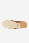 Wojas Light Brown Leather Flats with Black Detail | 46224-53
