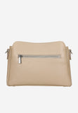 Wojas Beige Leather Crossbody Bag | 80308-74
