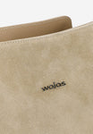 Wojas Beige Leather Crossbody Bag | 80308-74