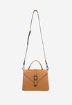 Wojas Light Brown Leather Crossbody Bag | 80337-53