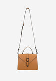 Wojas Light Brown Leather Crossbody Bag | 80337-53