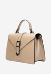 Wojas Beige Leather Crossbody Bag | 80337-54