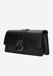 Wojas Black Leather Crossbody Bag | 80267-51