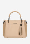 Wojas Beige Leather Tote Bag | 80335-54