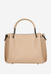 Wojas Beige Leather Tote Bag | 80335-54