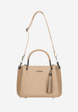 Wojas Beige Leather Tote Bag | 80335-54