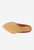 Wojas Red Leather High Heels (7.5 cm/~ 2.95 in) | 3501555