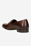 Wojas Brown Leather Loafers | 10152-53