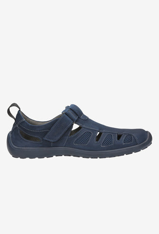 Wojas Dark Blue Leather Sandals - Sneakers  | 2156-76