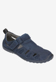 Wojas Dark Blue Leather Sandals - Sneakers  | 2156-76