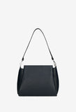 Wojas Navy Blue Leather Crossbody Bag | 8010656