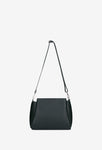 Wojas Navy Blue Leather Crossbody Bag | 8010656