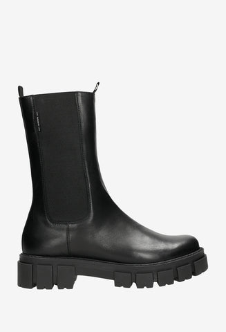 Wojas Black Leather Chelsea Boots | 5511751