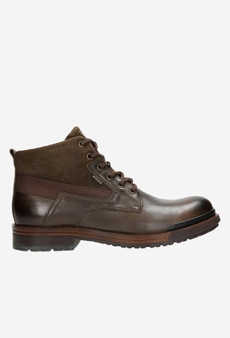 Wojas Brown Insulated Leather Worker Style Ankle Boots | 2403372