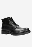 Wojas Black Insulated Leather Worker Style Ankle Boots | 2403371