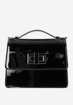 Wojas Black Patent Leather Crossbody Bag | 80215-31