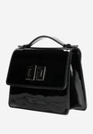 Wojas Black Patent Leather Crossbody Bag | 80215-31