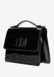 Wojas Black Patent Leather Crossbody Bag | 80215-31