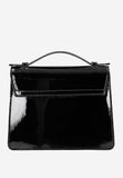 Wojas Black Patent Leather Crossbody Bag | 80215-31