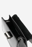 Wojas Black Patent Leather Crossbody Bag | 80215-31