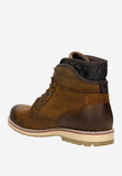 Wojas Brown Insulated Leather Worker Style Ankle Boots | 2403173