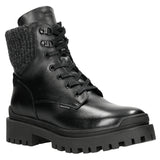 Wojas Black Leather Insulated Ankle Boots | 6405271