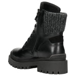 Wojas Black Leather Insulated Ankle Boots | 6405271