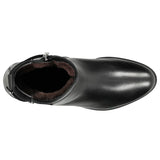 Wojas Black Leather Insulated Ankle Boots | 5505971