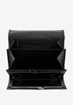 Wojas Black Leather Snap Wallet | 91051-51