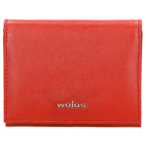 Wojas Red Leather Snap Wallet | 91051-55